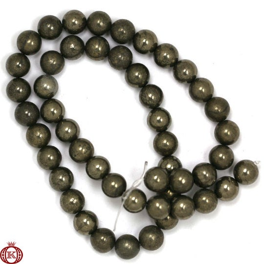 quality pyrite beads