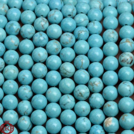 wholesale turquoise magnesite gemstone beads