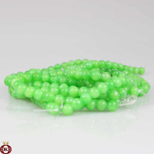 wholesale green jade gemstone beads