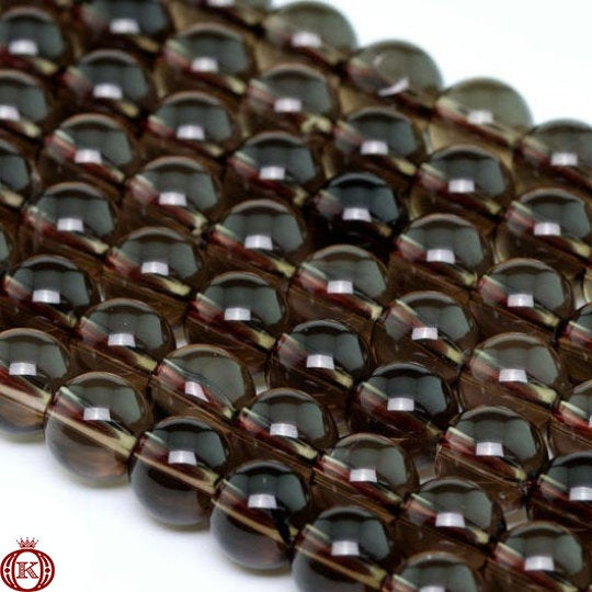 quality smoky quartz gemstone beads