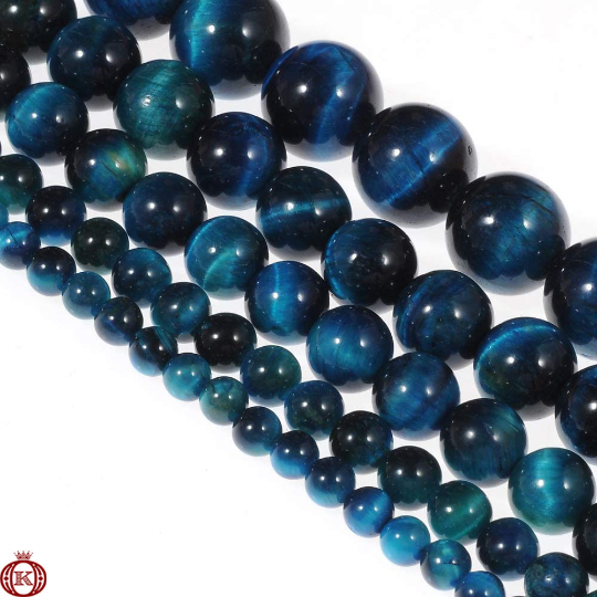 turquoise tiger eye gemstone beads
