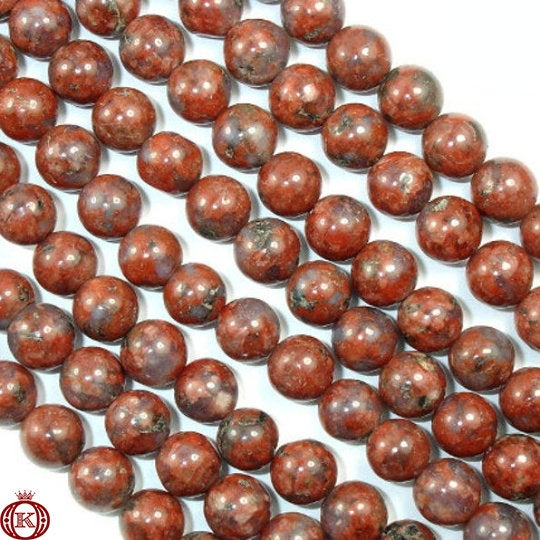 bulk red sesame jasper gemstone beads