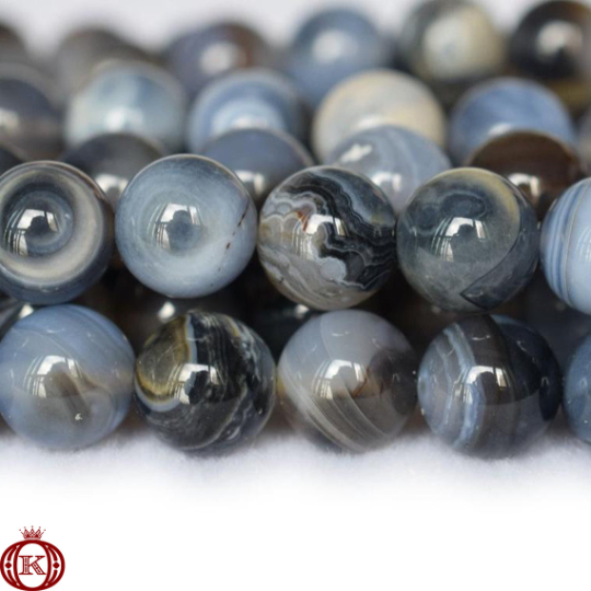 light blue fire agate gemstone beads