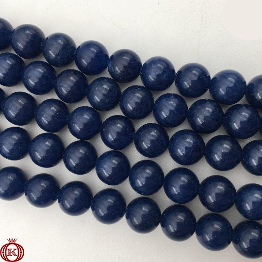 wholesale blue sapphire quartz gemstone beads