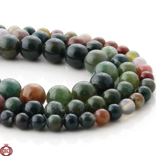 quality indian agate gemstone beads