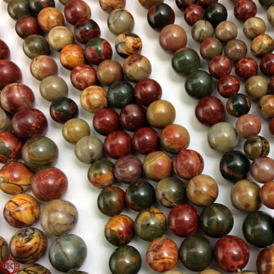 bulk red creek jasper gemstone beads