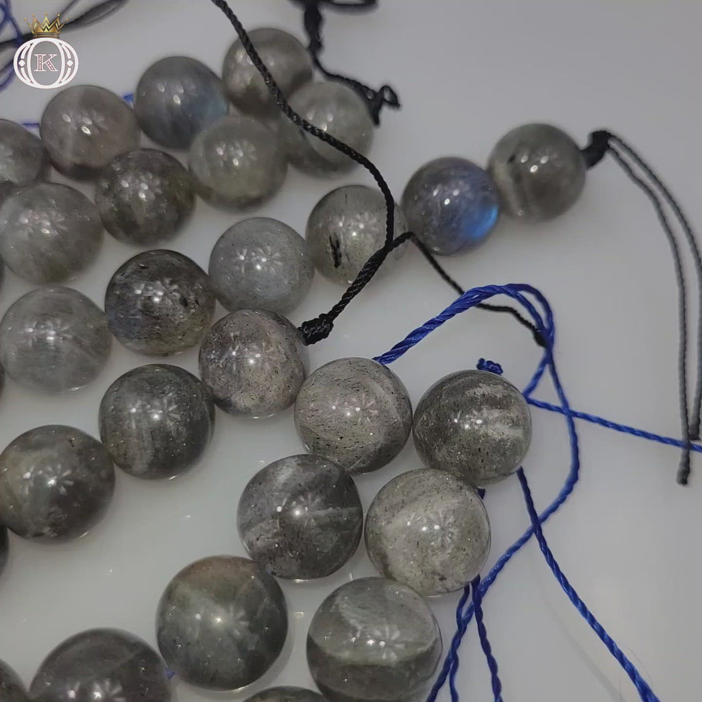 labradorite gemstones beads video