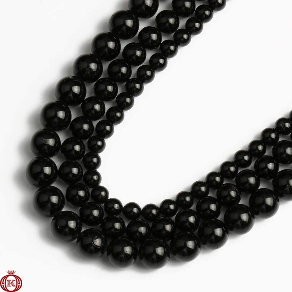 wholesale black tourmaline beads