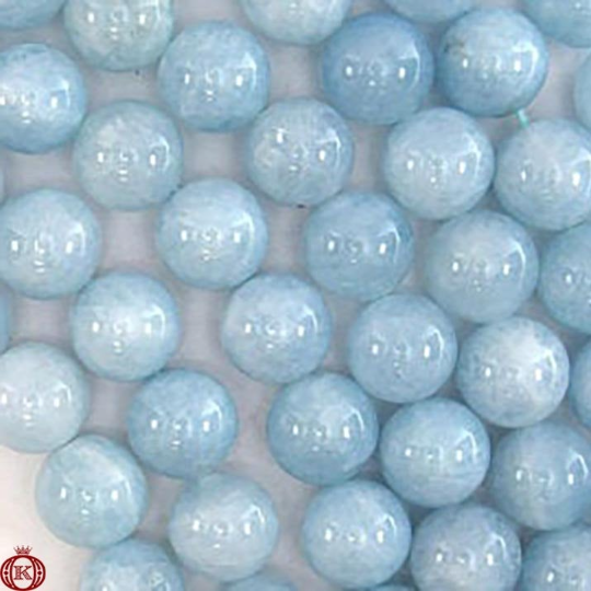 light blue aquamarine gemstone beads