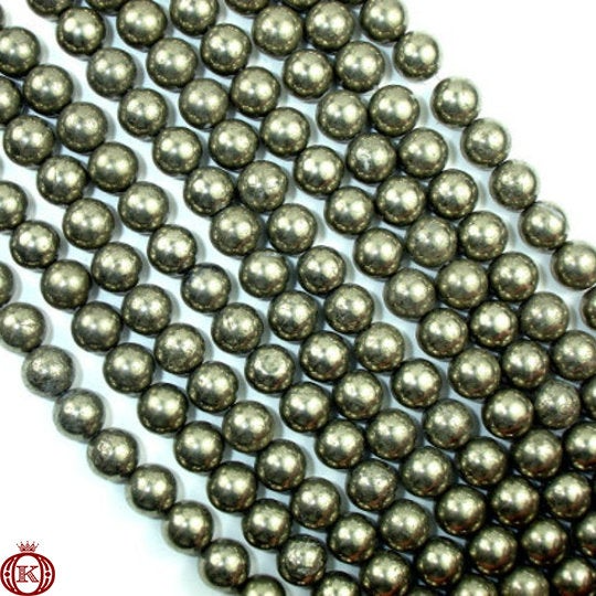 discount pyrite beads