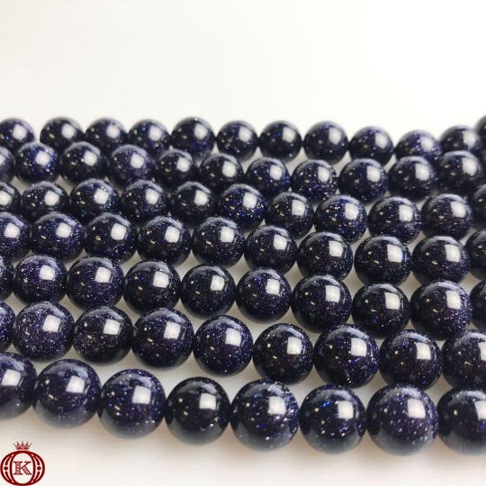 blue star gemstone beads
