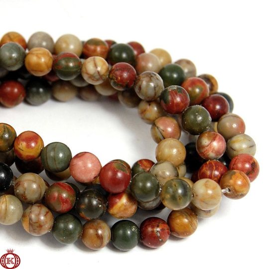 quality red creek jasper gemstone beads