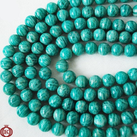 teal russian amazonite beads