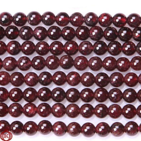 bulk red garnet gemstone beads