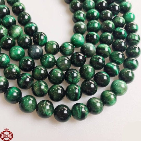 discount green tiger eye gemstone beads