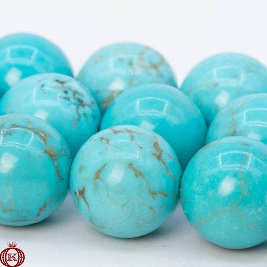 turquoise magnesite gemstone bead strands