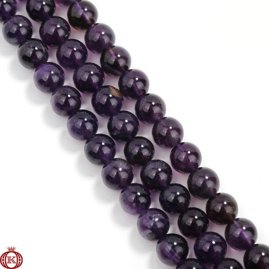 8mm amethyst gemstone beads