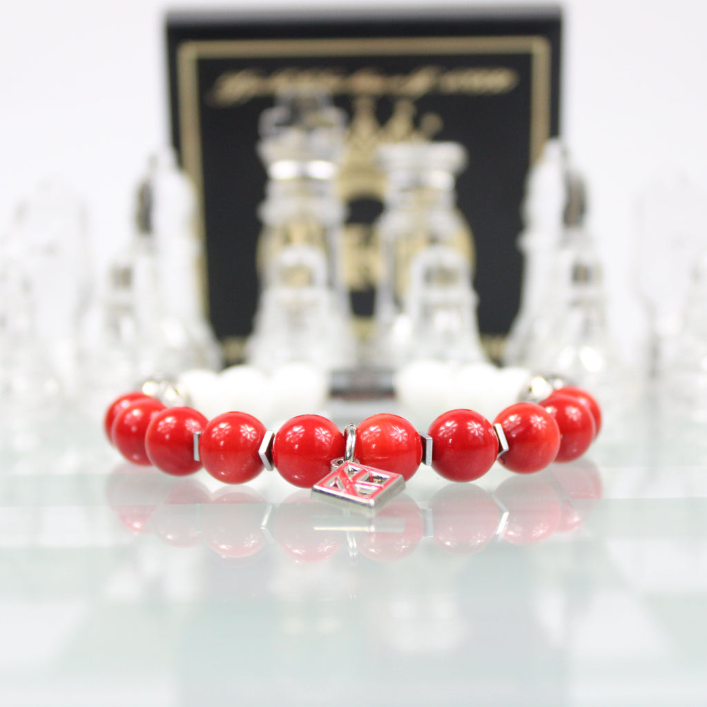 kappa alpha psi bracelet chess board