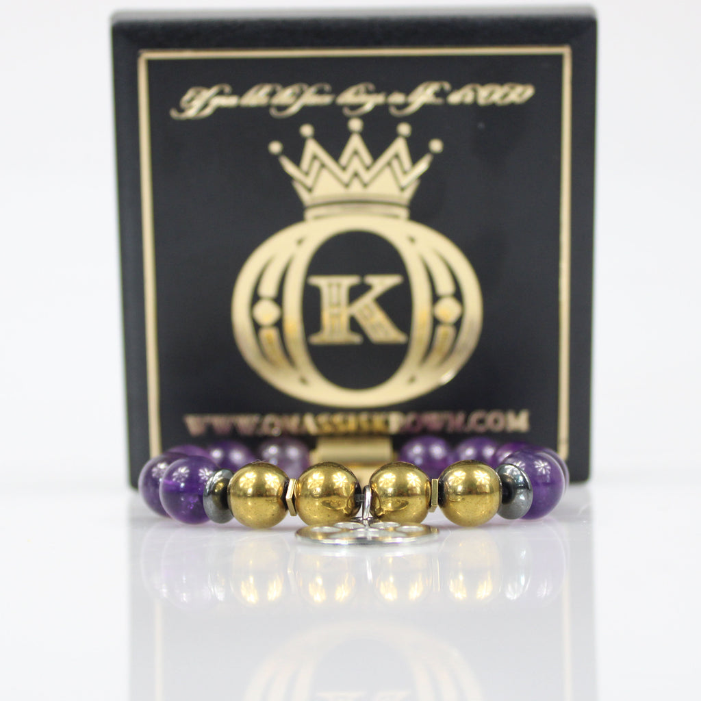 omega psi phi signature bead bracelet