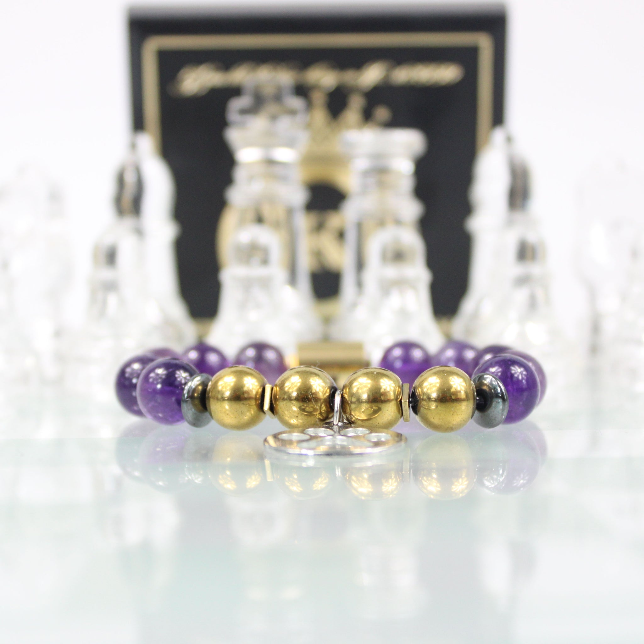 omega psi phi dog bracelet chess board