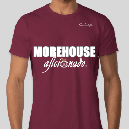morehouse college aficionado t-shirt