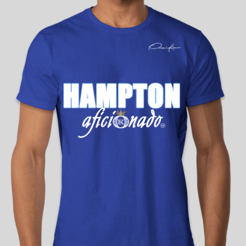 hampton university aficionado t-shirt