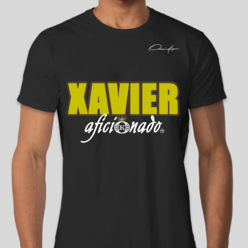 xavier university aficionado t-shirt