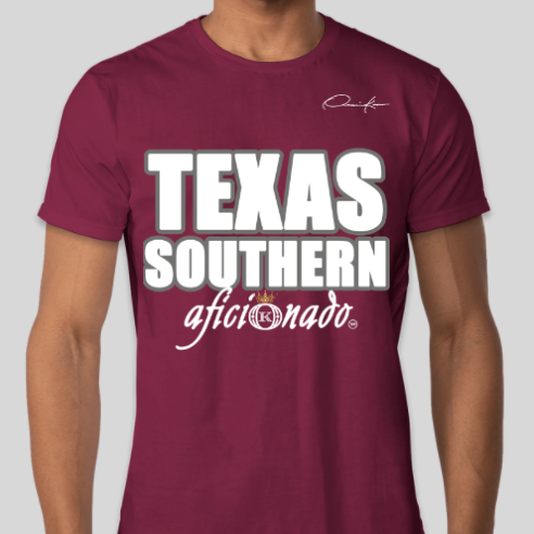 texas southern university aficionado t-shirt