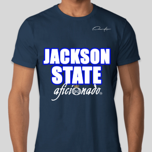 jackson state university aficionado t-shirt