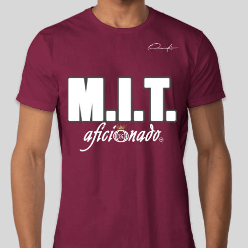MIT massachusetts institute of technology aficionado t-shirt