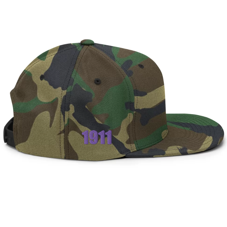 omega psi phi camouflage cap