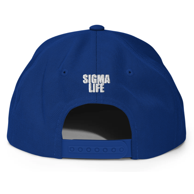 phi beta sigma life baseball cap royal blue