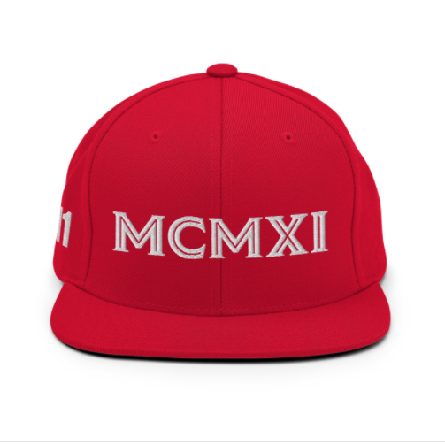 kappa alpha psi MCMXI 1911 snapback cap