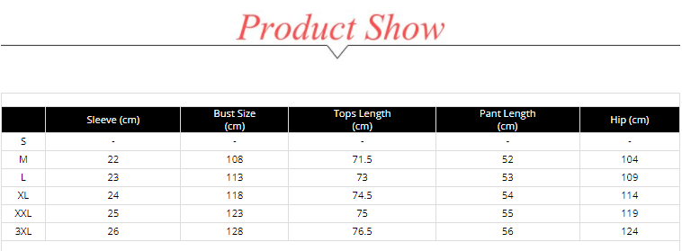 men's short set size chart