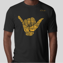Alpha Hand Sign T-Shirt - Black / Small - T-Shirt