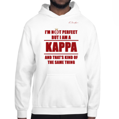 i'm not perfect but i am a kappa alpha psi hoodie white