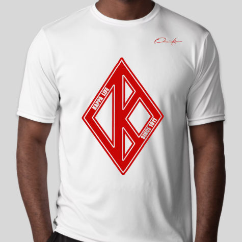 kappa alpha psi diamond symbol 1911 t-shirt white