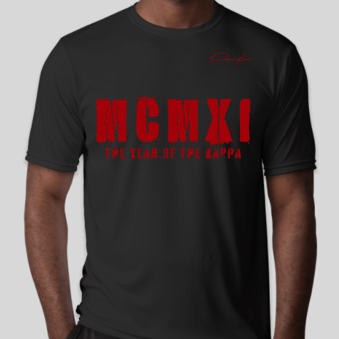 kappa alpha psi MCMXI 1911 t-shirt black
