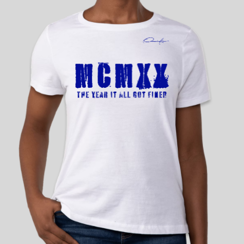 zeta phi beta MCMXX 1920 t-shirt white