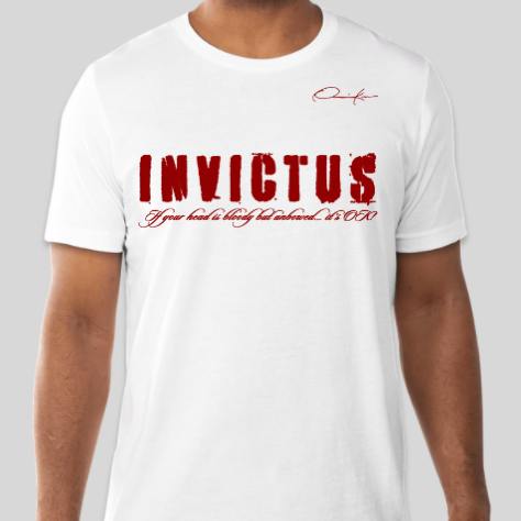 invictus kappa alpha psi fraternity t-shirt white