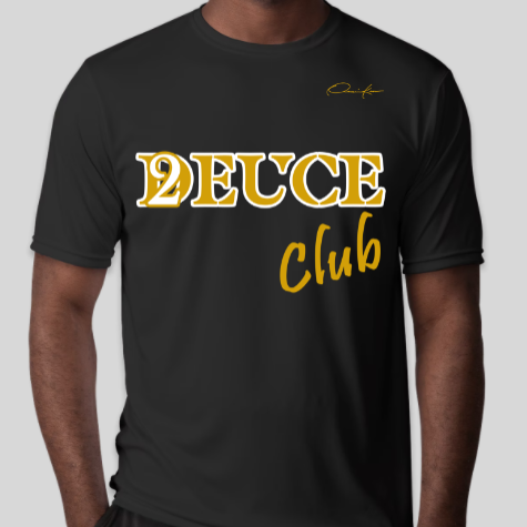 alpha phi alpha deuce club shirt black