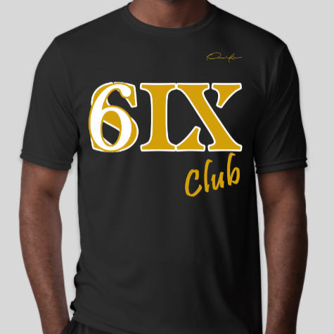 alpha phi alpha six club shirt black