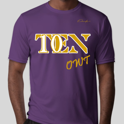 omega psi phi owt ten club shirt purple