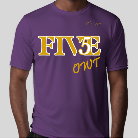 omega psi phi owt five club shirt purple