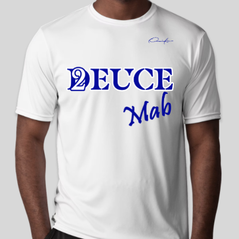 phi beta sigma deuce club t-shirt white