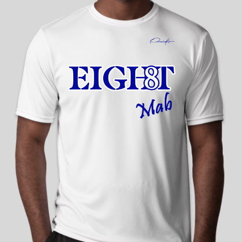 phi beta sigma eight club gomab t-shirt white