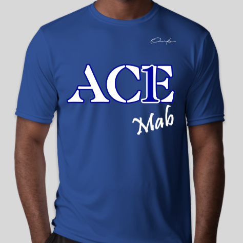 phi beta sigma ace club gomab t-shirt blue