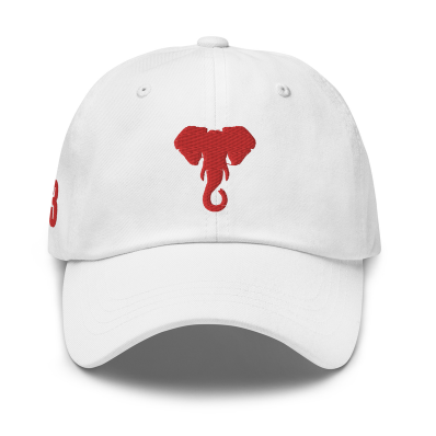 delta sigma theta elephant cap white