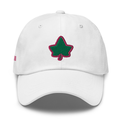 alpha kappa alpha ivy leaf white cap