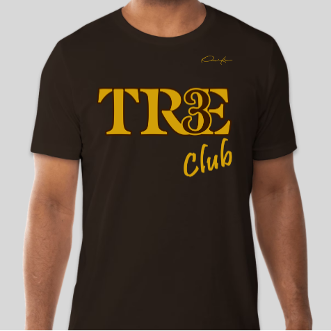 iota phi theta tre club t-shirt brown